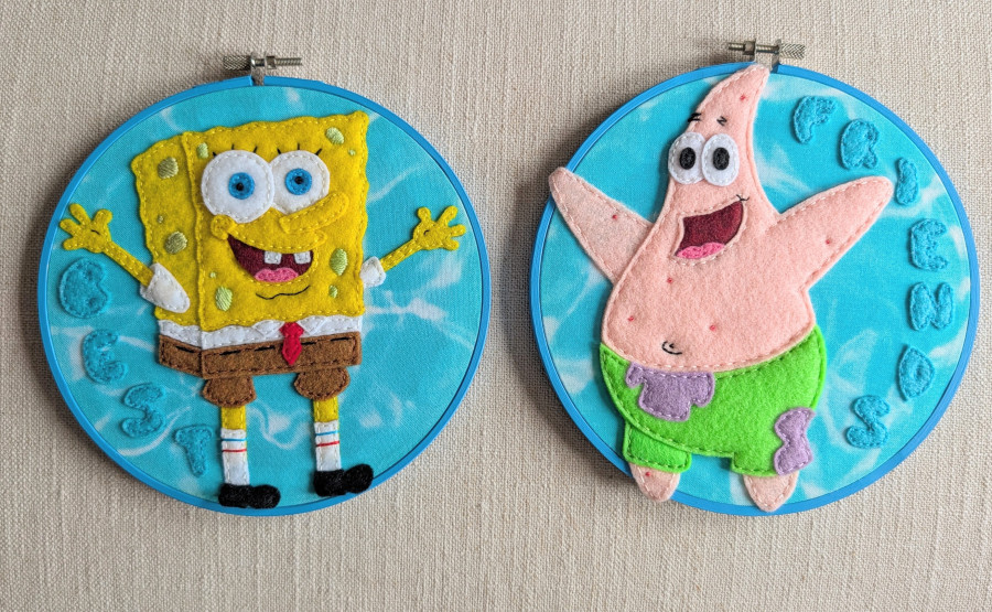 SpongeBob and Patrick