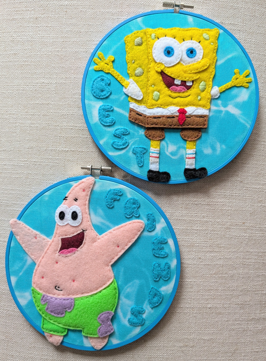 SpongeBob and Patrick