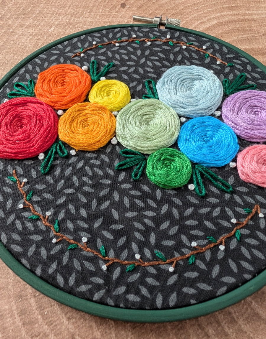 Rainbow Roses