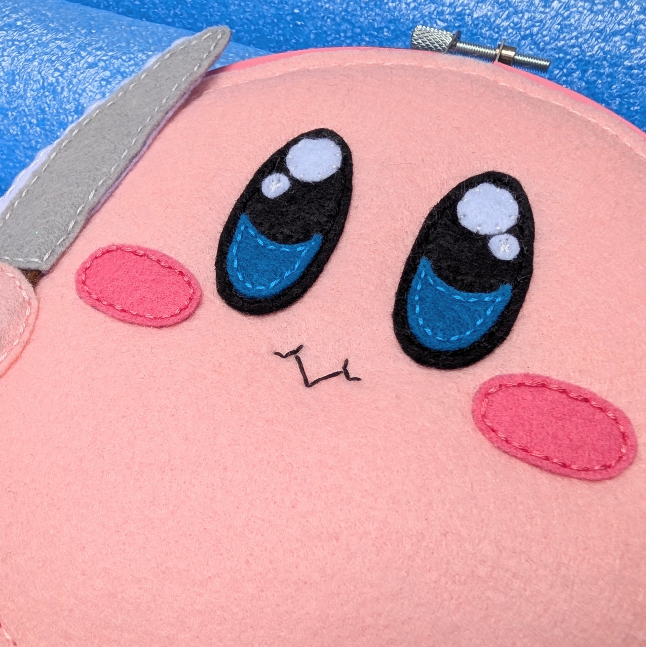 Kirby with Knife