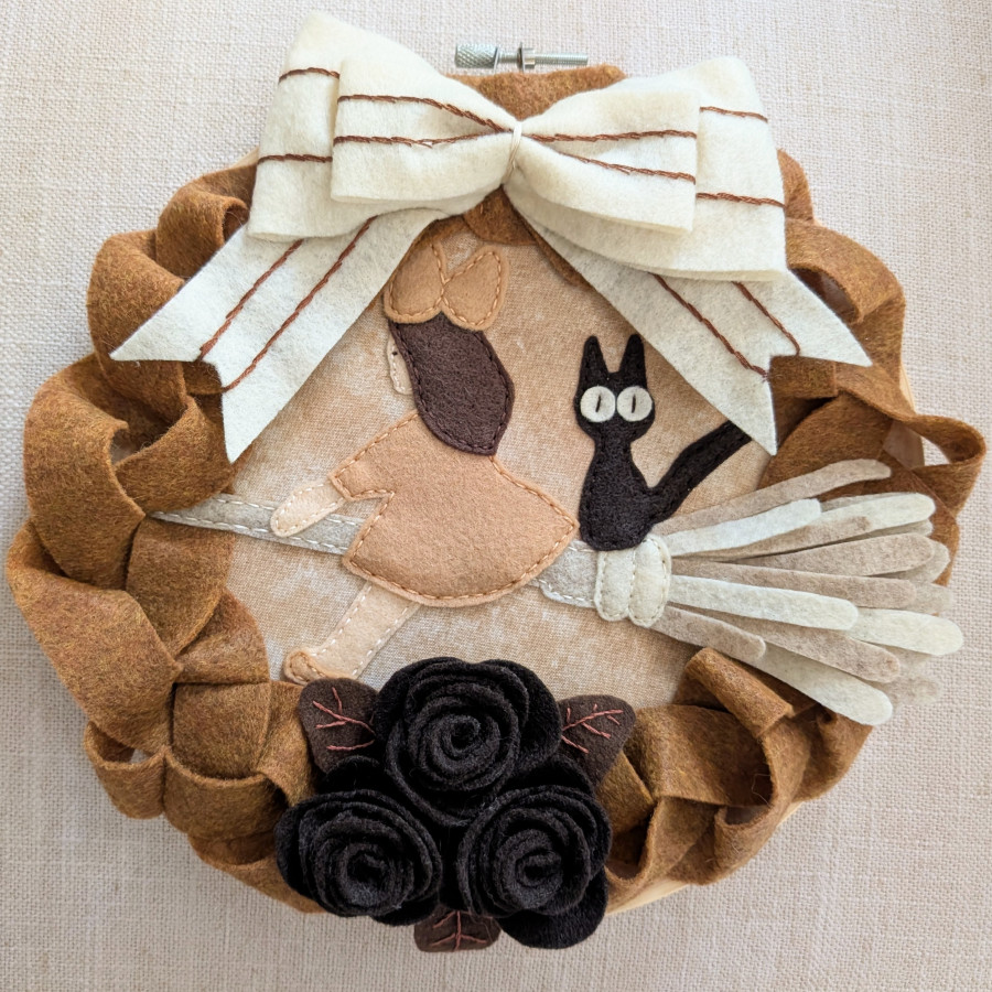 Kiki's Delivery Service Bread Wreath
