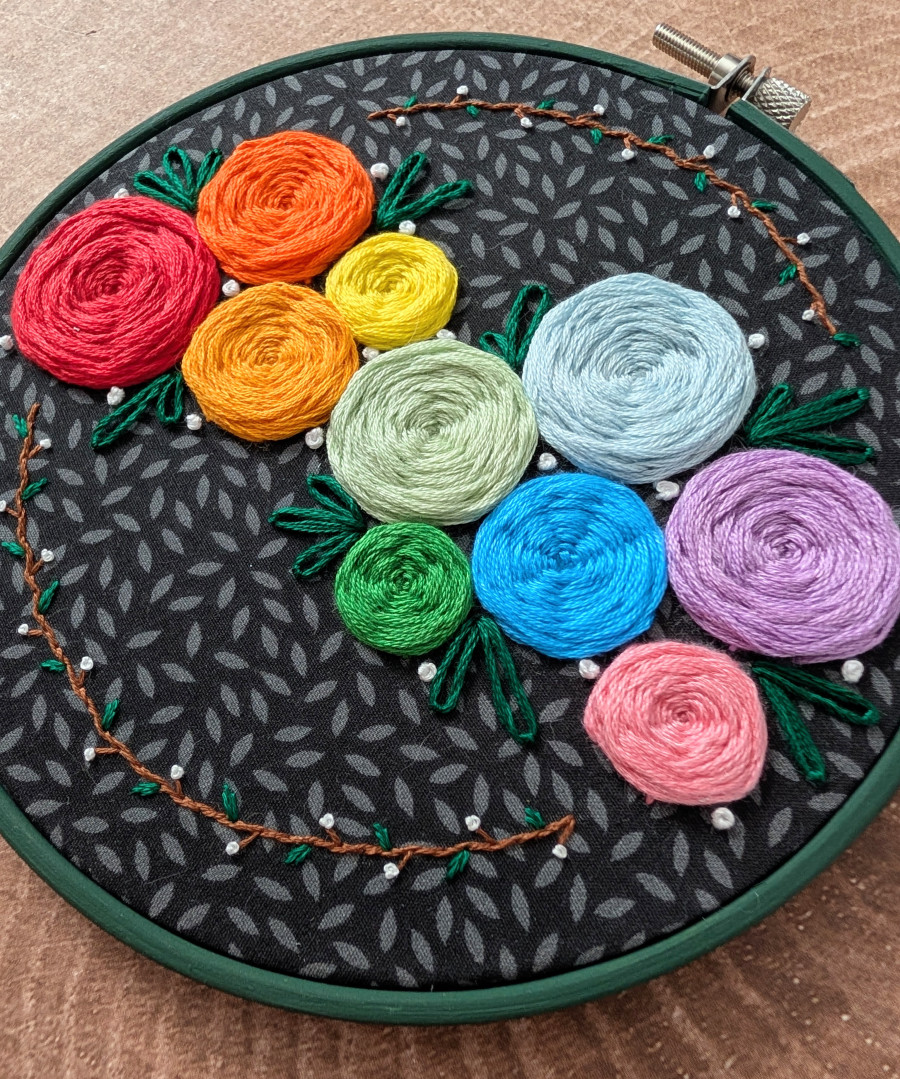 Rainbow Roses